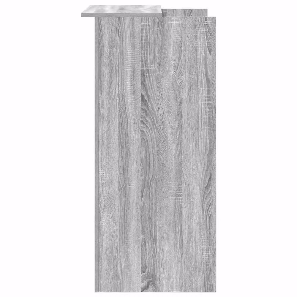 Berkfield Home Reception Desk in Grey Sonoma, W/D/H: 55 x 50 x 103.5 cm – 2