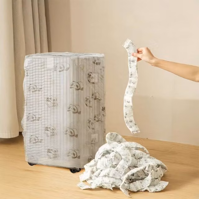 Quipulse Pack of 10 Disposable Dust Covers in White and Multicolour