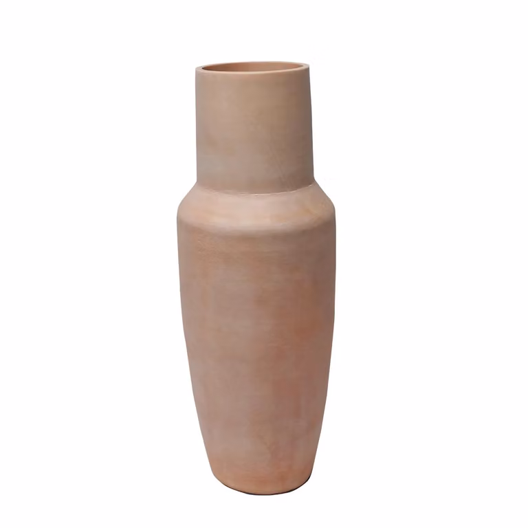 Dome Deco MAEVE Ceramic Vase, Beige, Large
