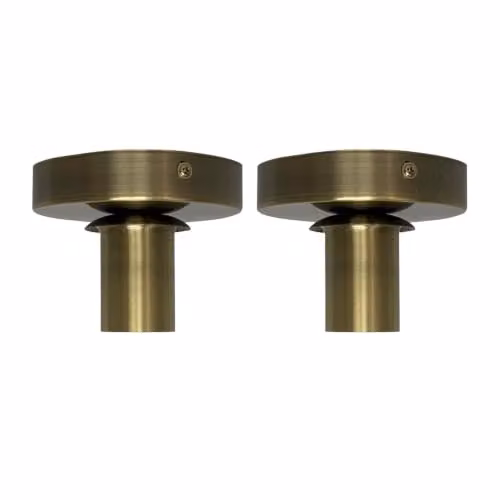 First Choice Lighting Cynthia Set of 2 Modern LED Ceiling Flush Lights in Gold, Brass and Bronze – 3