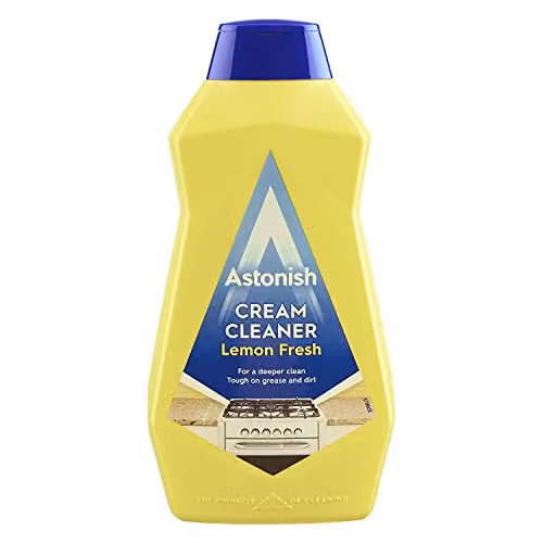 Astonish Cream Cleaner Lemon Fresh, Yellow, 500ml