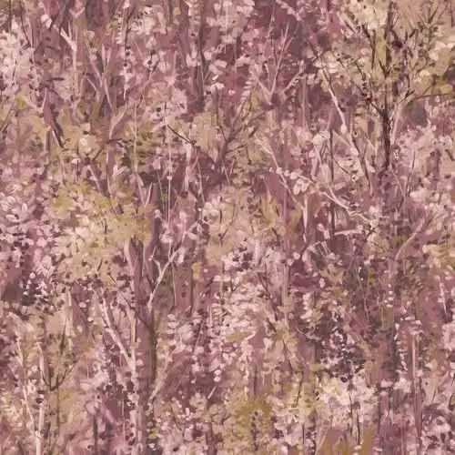 Holden Decor Verdant Berry Pink Floral Botanical Wallpaper