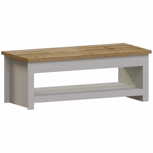 Vida Designs Arlington Modern Rectangular Coffee Table in Grey
