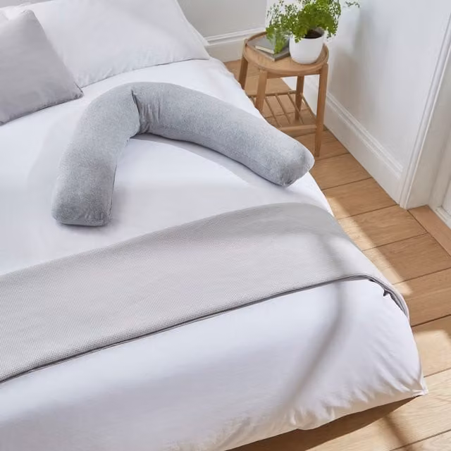 Martex Baby Grey Marl Pregnancy Pillow in Grey