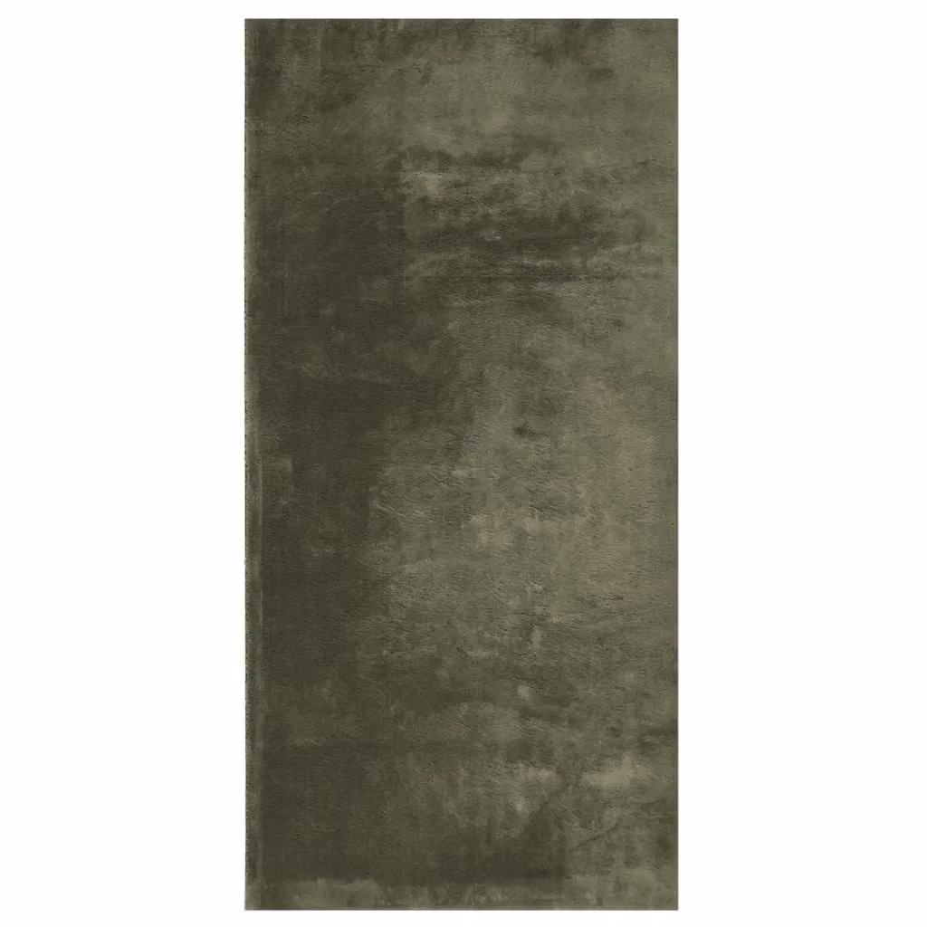 Berkfield Home HUARTE Short Pile Washable Rug, Forest Green, W: 100 cm, L: 200 cm – 1