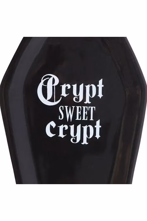 KDMD Crypt Sweet Crypt Coffin Ceramic Trinket Tray in Black – 3