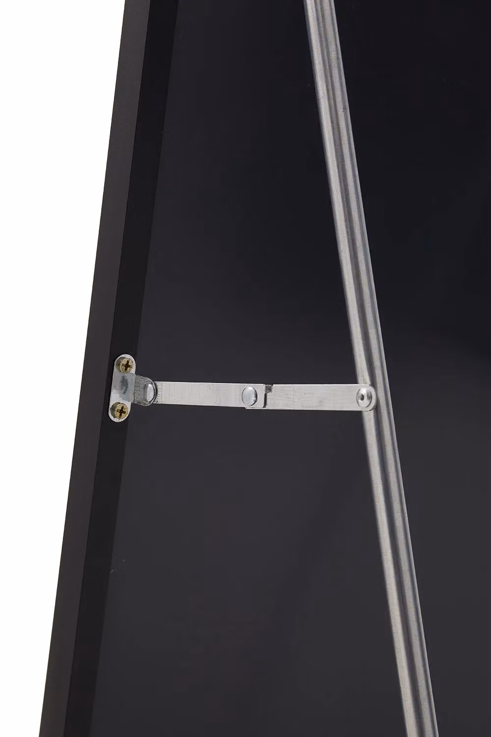 Living and Home Slim Design Metal Frame Full Length Mirror in Black, W/H: 40 x 150 cm – 4