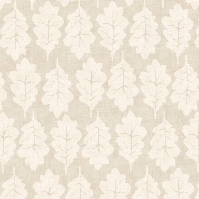 iLiv Oak Leaf Fabric Pebble in Beige