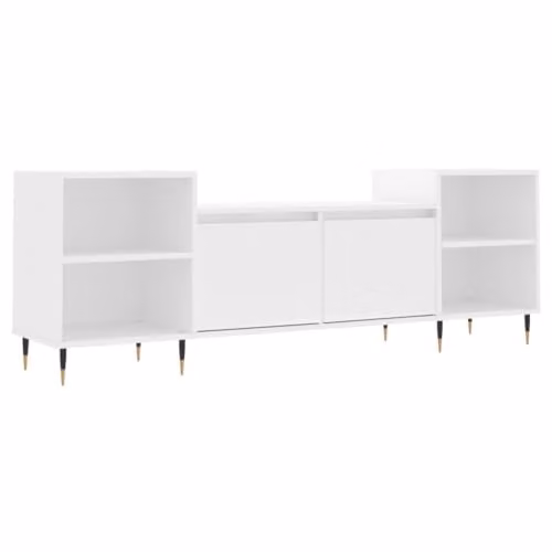 vidaXL Modern White TV Cabinet W/D/H: 160 x 35 x 55 cm – 1