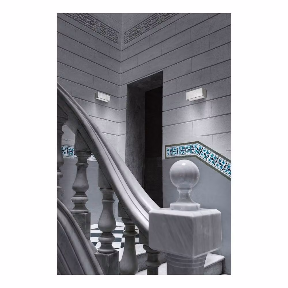 Netlighting Lia Up and Down Wall Light in White with E27 Socket – 4