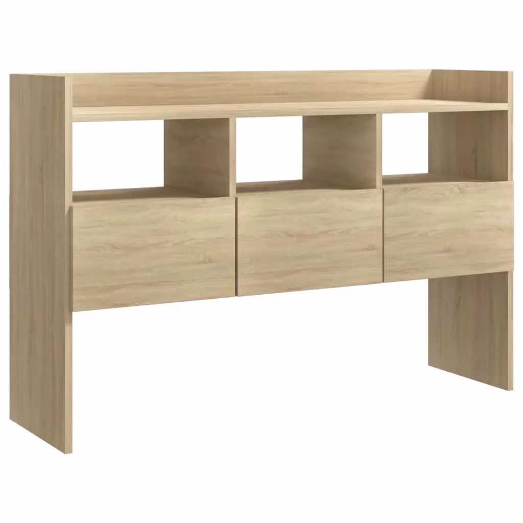 Berkfield Home Sonoma Oak Sideboard in Brown, W/D/H: 105 x 30 x 70 cm – 2