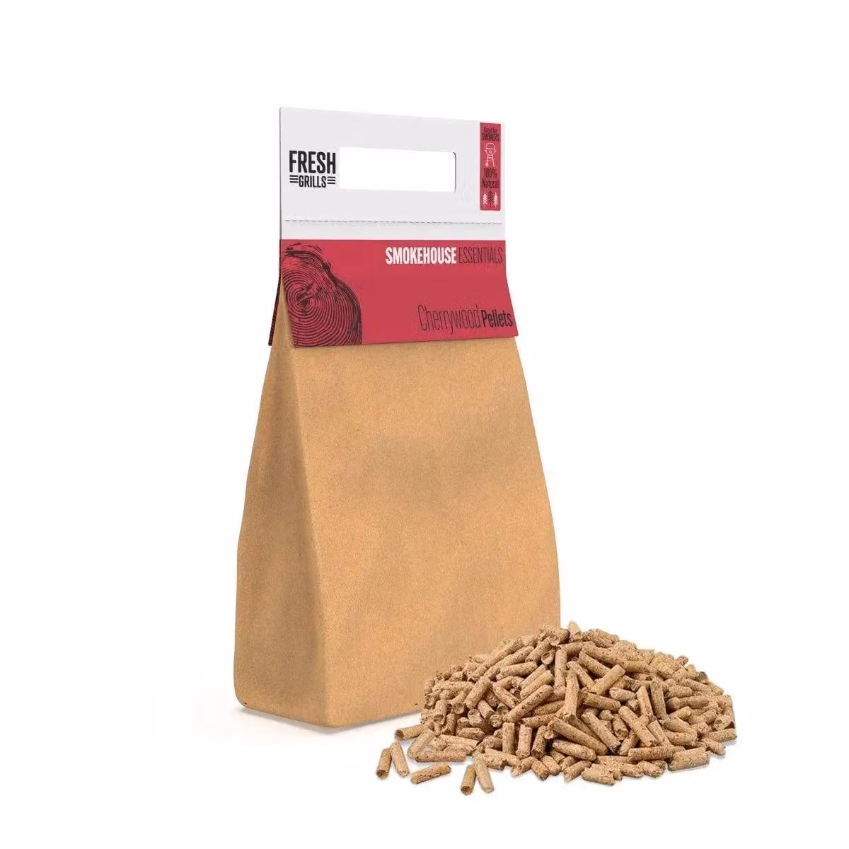 Monstershop Cherrywood BBQ Pellets, 12kg – 1