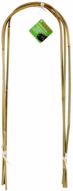 SupaGarden Bamboo Plant Support Stakes, Pack of 3, Beige, Height: 60 cm