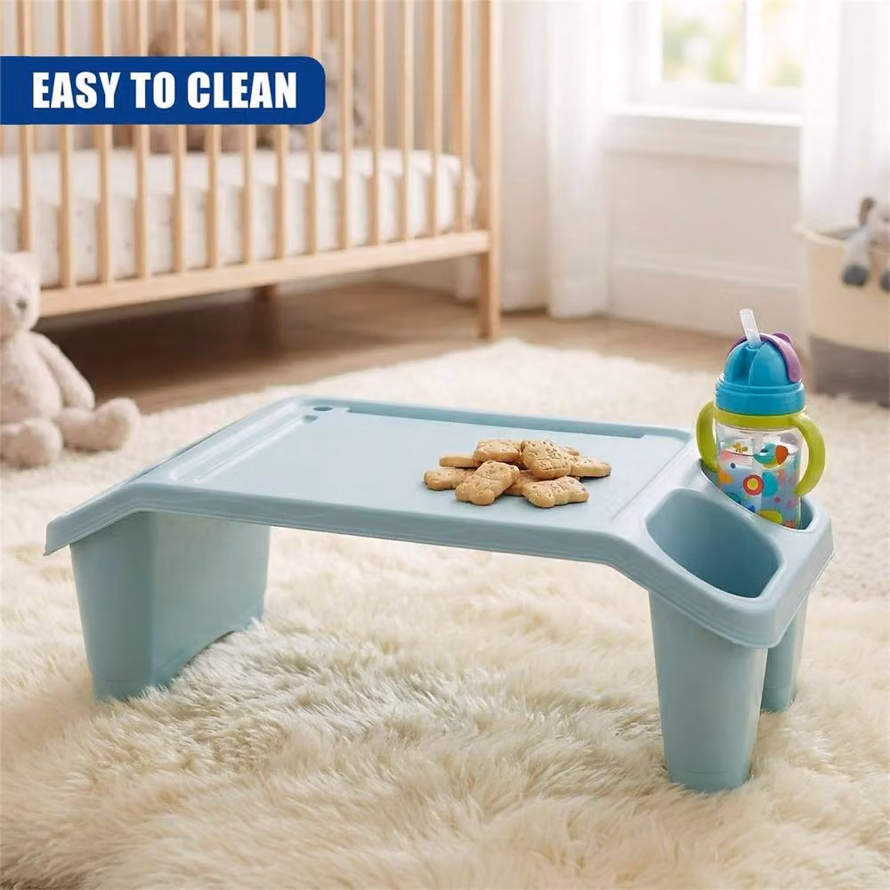 EONLION Blue Bed Tray and Laptop Sofa Table, Width: 100 cm – 3