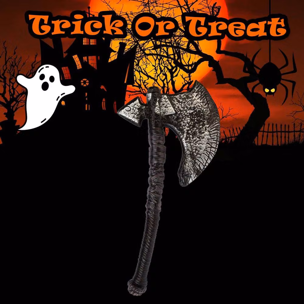 VFM e-Store Halloween Hatchet Prop Decoration for Adults, Grey Plastic – 3