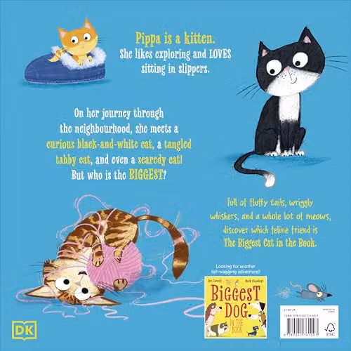 DK The Biggest Cat in the Book (Who's the Biggest?) Multicolour Paper Book – 1