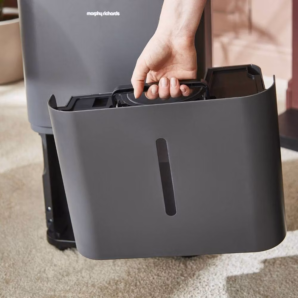 Morphy Richards PureFresh 25 Litre Dehumidifier in Grey with Hygrostat, Timer and Ioniser – 4