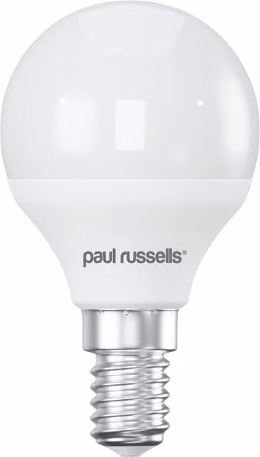 Paul Russells 6.5W LED Golf E14 Bulb, 806lm, 6500K Daylight, White