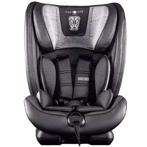 Cozy N Safe Excalibur Group 1/2/3 Convertible Child Car Seat with ISOfix and Top Tether, Graphite – 6