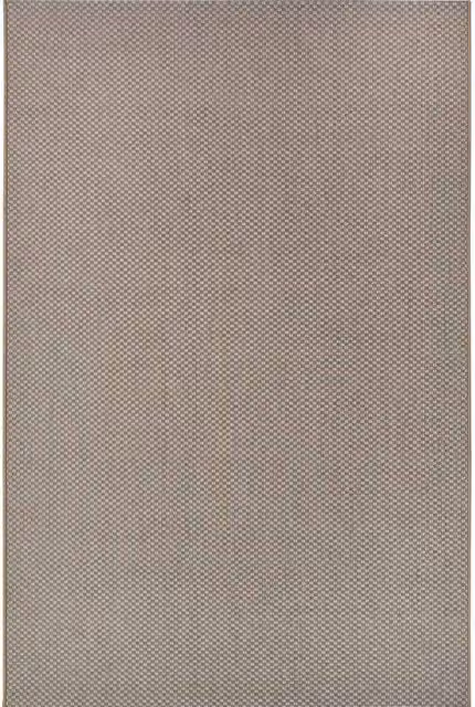 THE RUGS Vanti Flatwoven Indoor Outdoor Beige Rectangular Rug, W: 190 cm, L: 290 cm