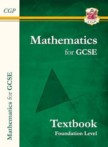 CGP GCSE Maths Foundation Textbook with Answers – 1
