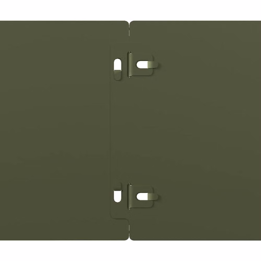 Berkfield Home Lawn Edgings, 10 Pieces, Olive Green, Cold-rolled Steel, 15 x 103 cm – 5