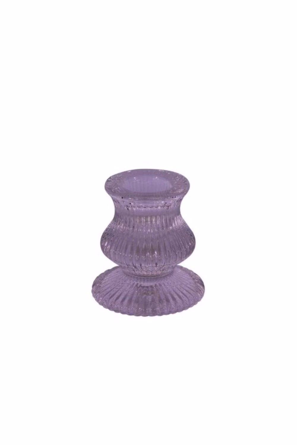 KDMD Eliza Purple Glass Taper Candle Holder, 5 Pack – 2