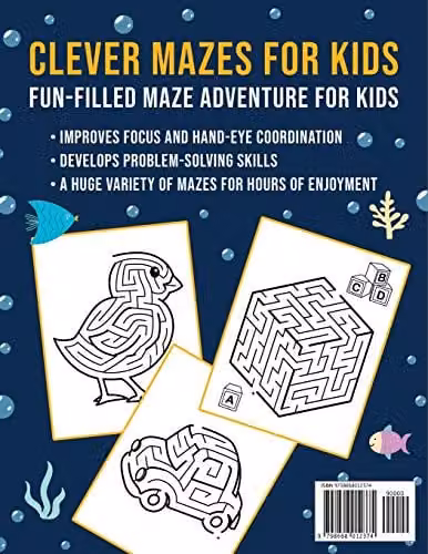 Mazes for Kids: Multicolour Maze Activity Book for Ages 4 to 8 – 2