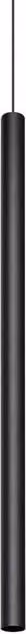 Netlighting Look 100cm Super Slim Pendant Ceiling Light in Black with 1x GU10