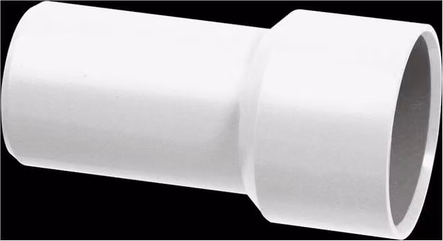 McAlpine 1.5 inch White Plastic ABS Solvent Weld Adaptor – 1