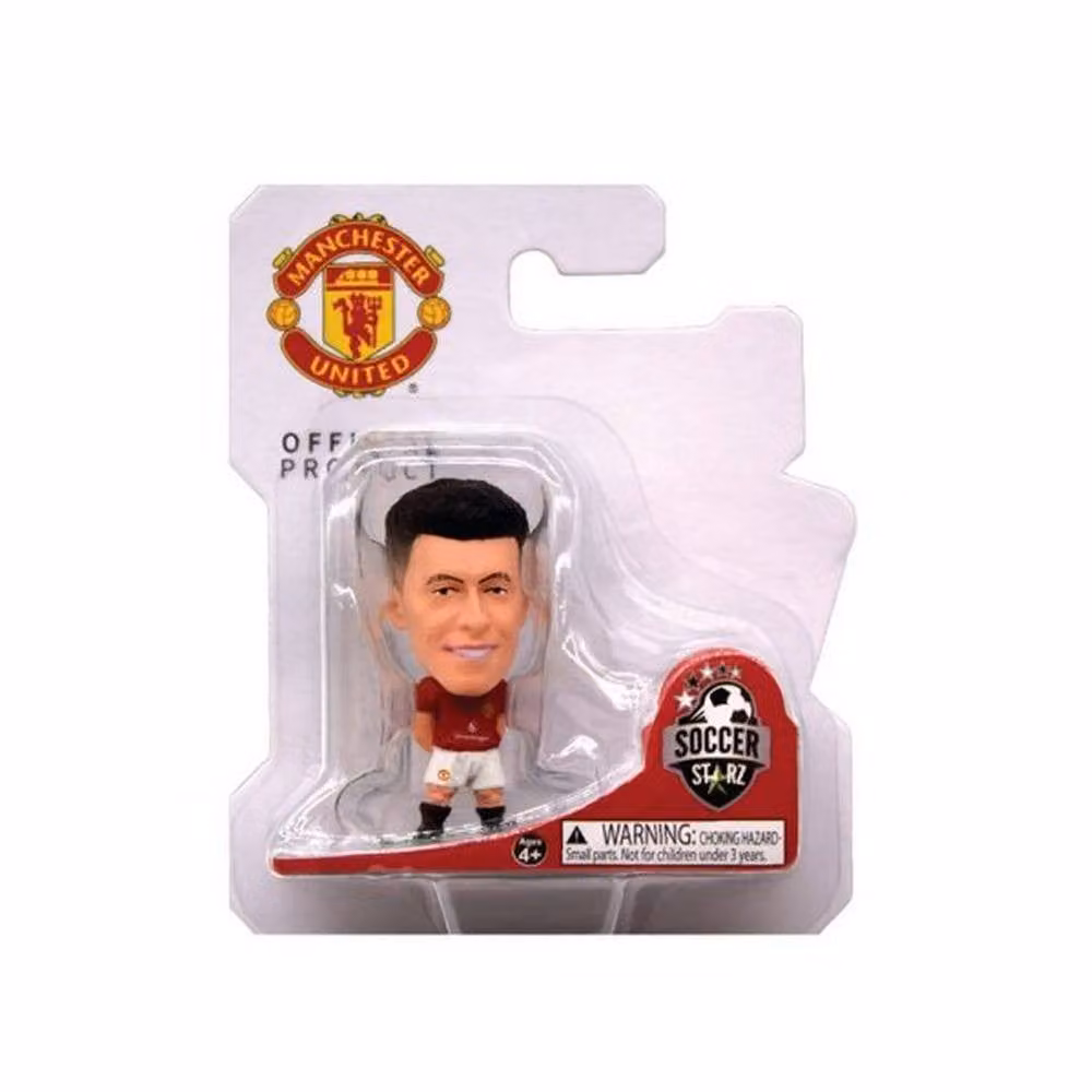 Manchester United FC Lisandro Martinez SoccerStarz Football Figurine, Red and Multicolour Plastic Tabletop Collectible – 2