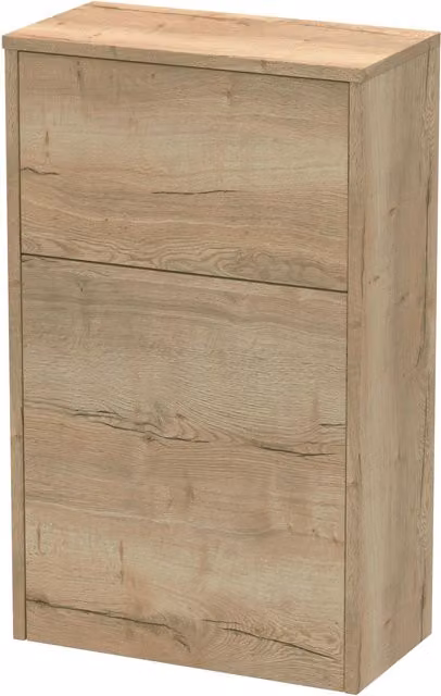 Balterley Autumn Oak Woodgrain Floor Standing WC Toilet Unit in Brown, Width: 50 cm