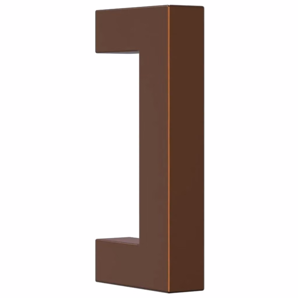 Berkfield Home 10 Pack Bronze Brushed Stainless Steel Bar Cabinet Handles, Brown, 64 mm – 3