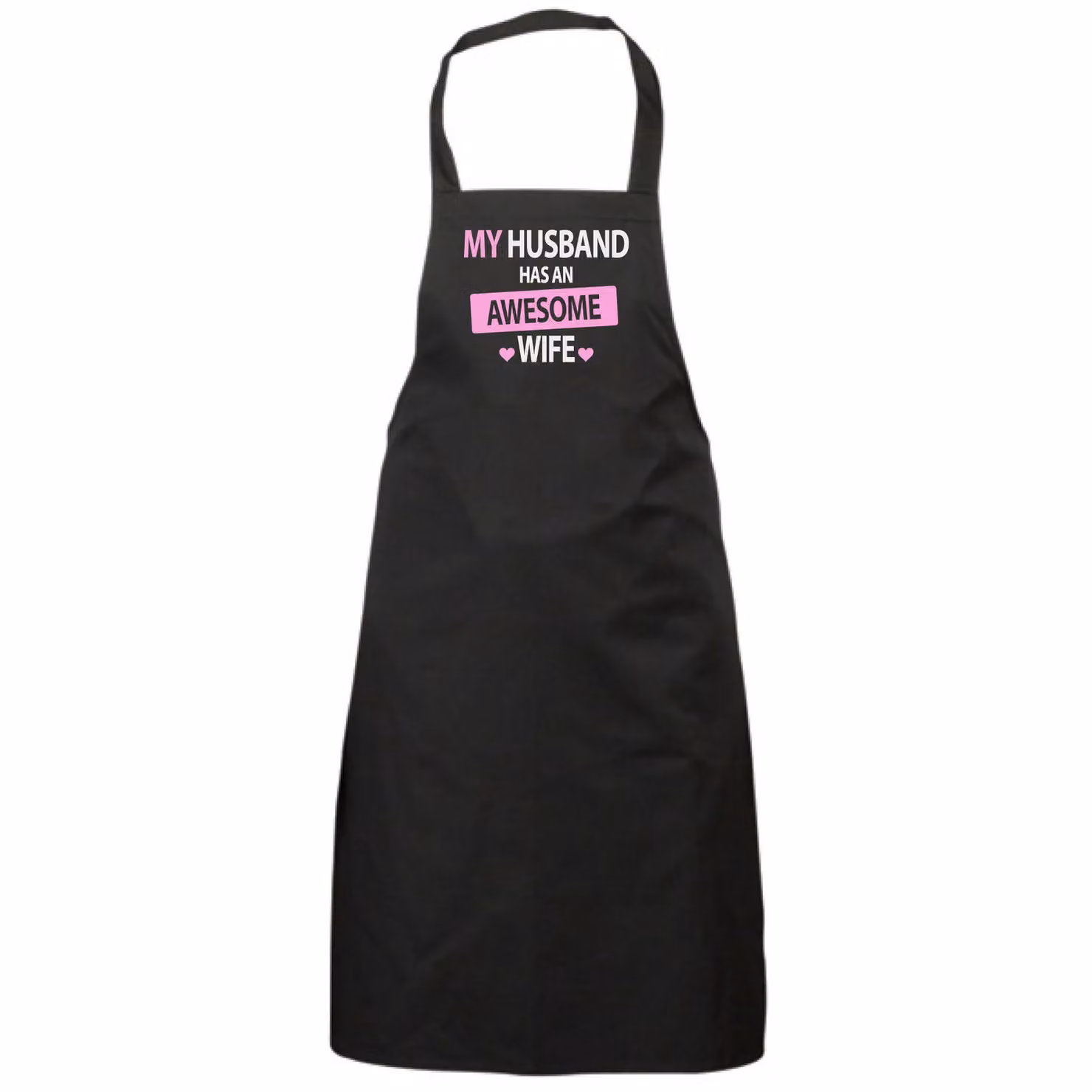 60 Second Makeover My Husband Has An Awesome Wife Black Women's Apron – 2
