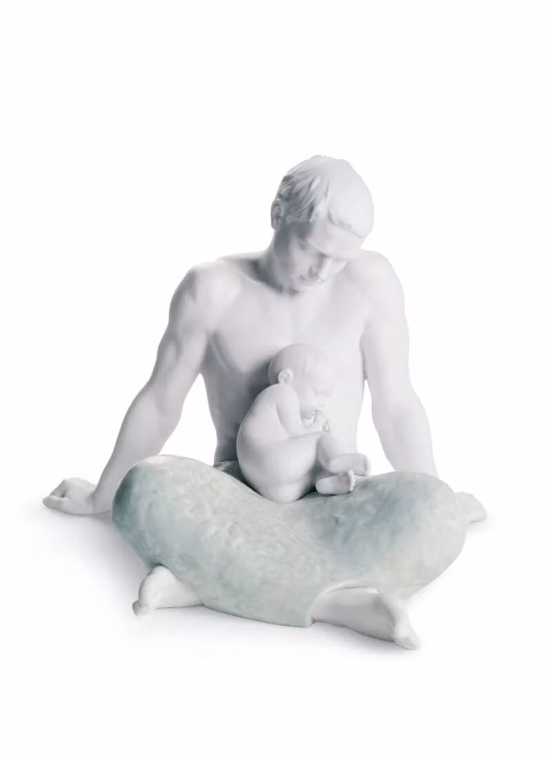 Lladró The Father Porcelain Figurine in White