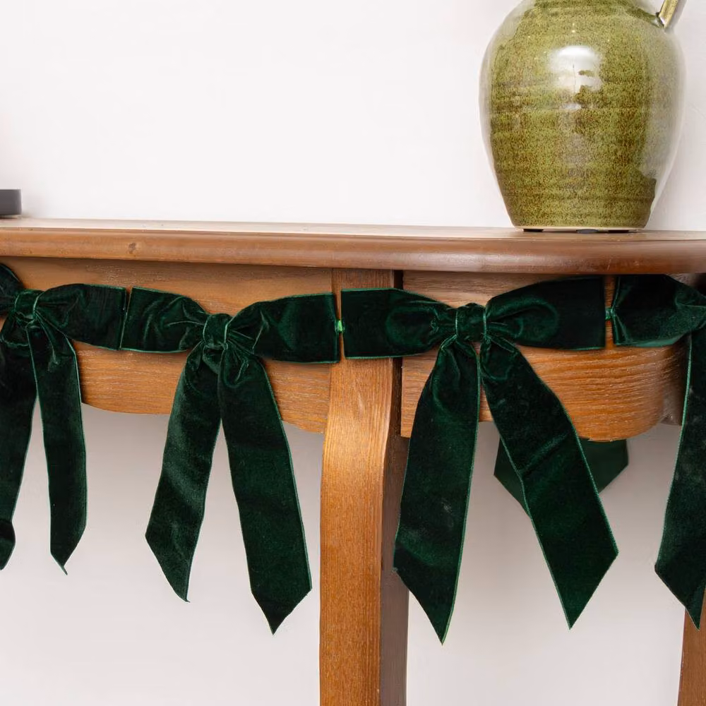 Melody Maison Green Christmas Pennant Bunting Garland – 4