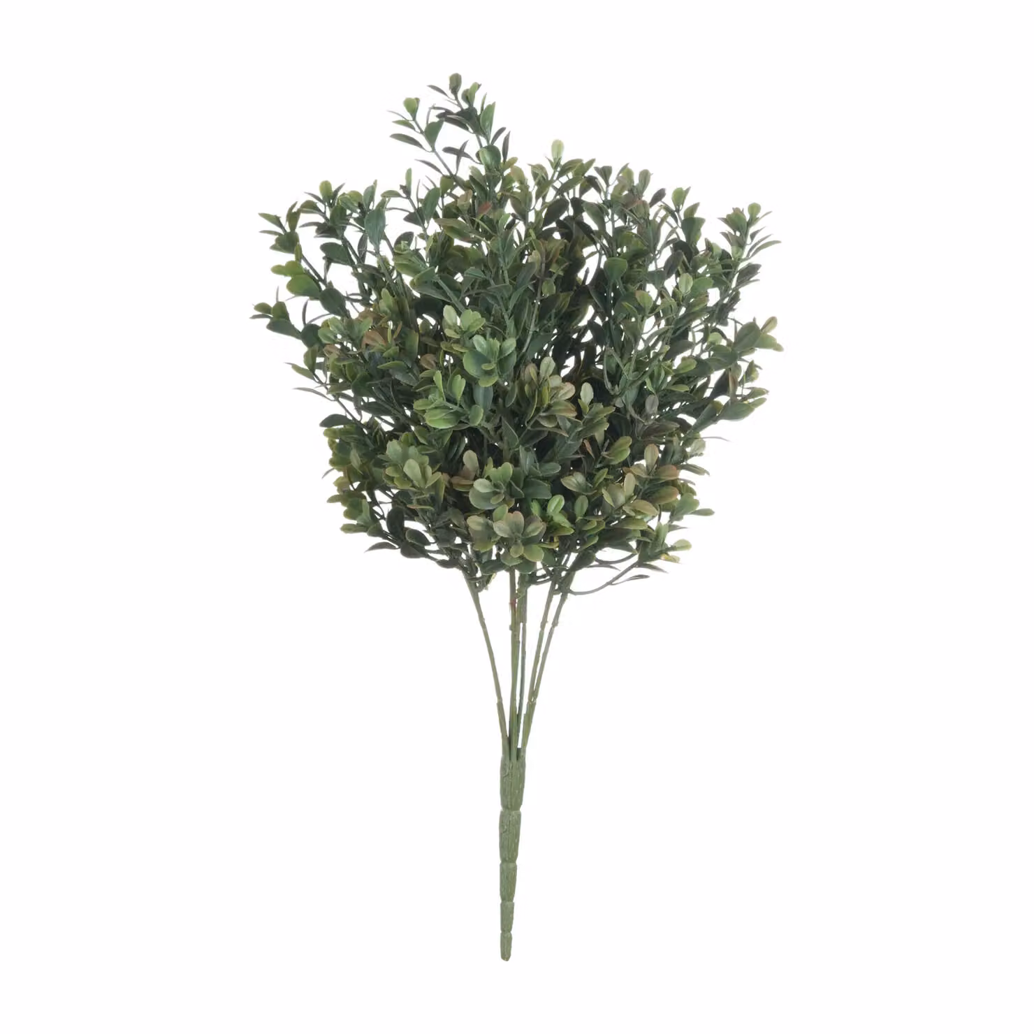 Hill Interiors Artificial Red Tipped Leaf Spray in Green – 2