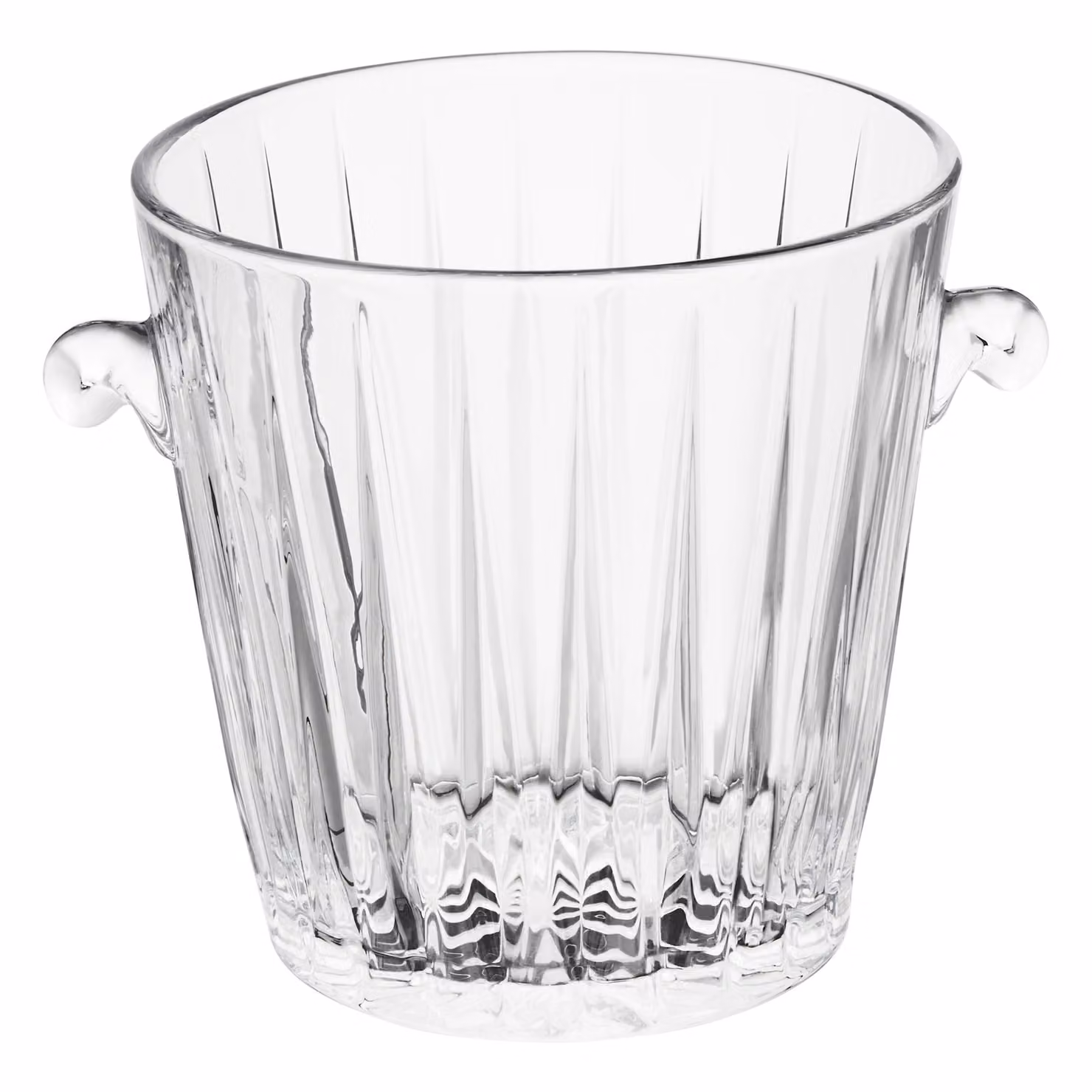 Orsina Crystal Ice Bucket with Tapered Shape and Classic Cut Glass Design in Transparent – 2