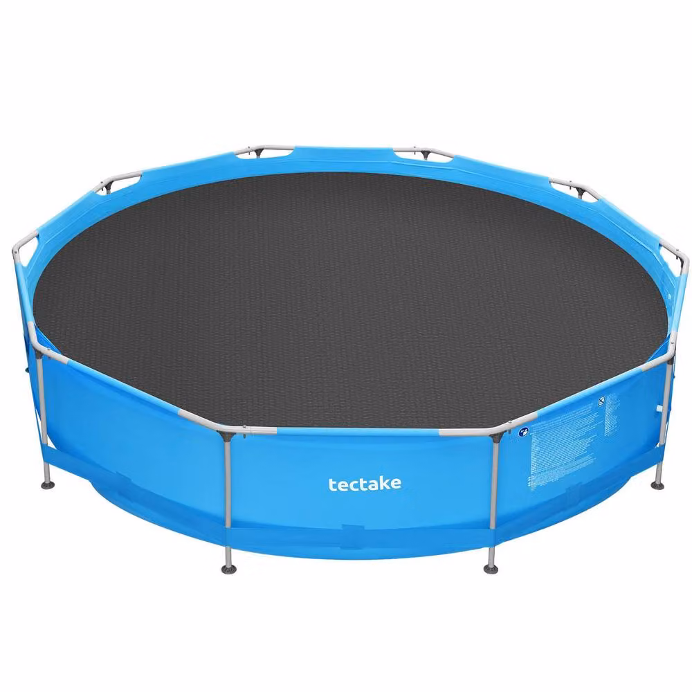 tectake Round Black Thermal Solar Film Pool Cover, Diameter: 250 cm – 7