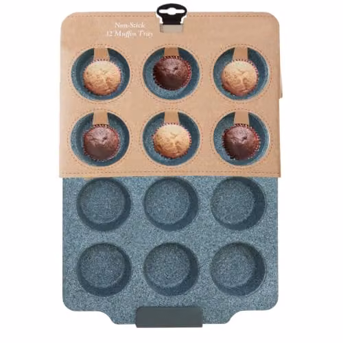Orsina Grey Non-Stick Muffin Tray – 1