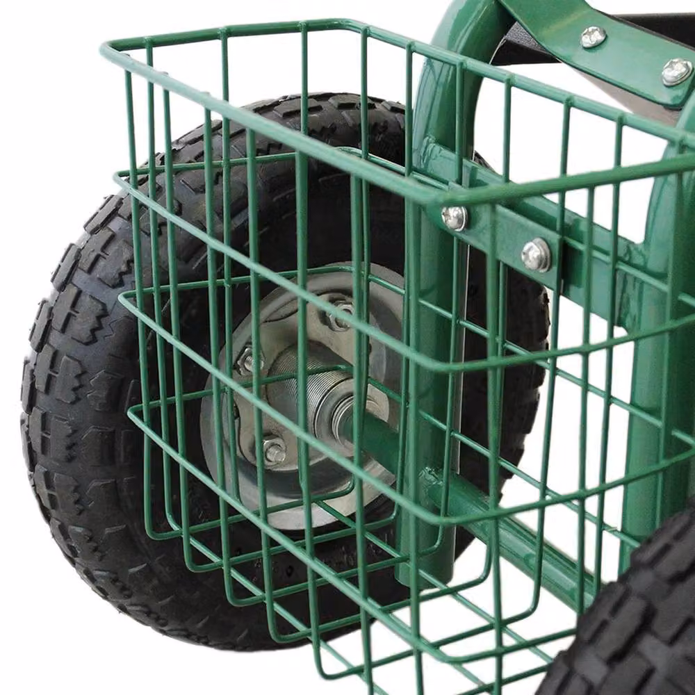 Monstershop Heavy-Duty Mobile Garden Seat in Green – 7
