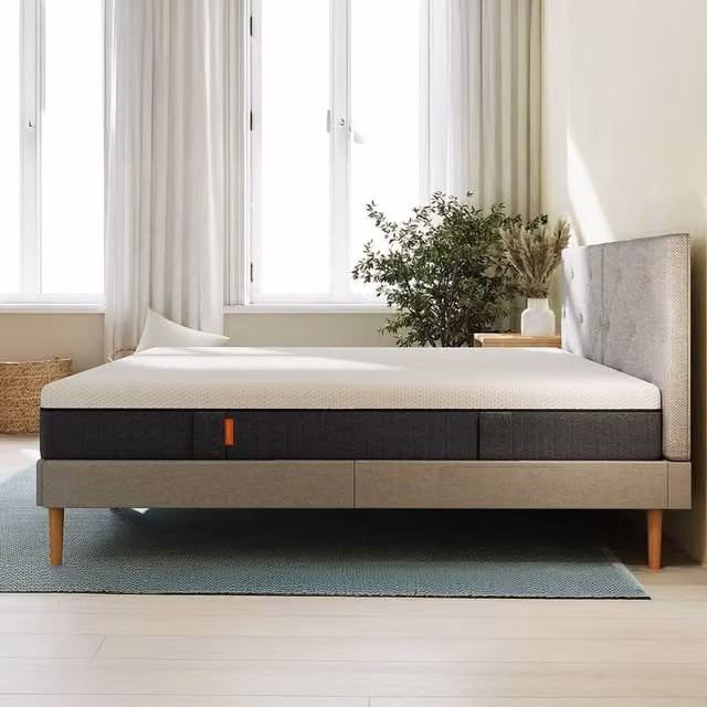 Emma Original Lite Mattress in White and Black, W 180 x D 200 cm