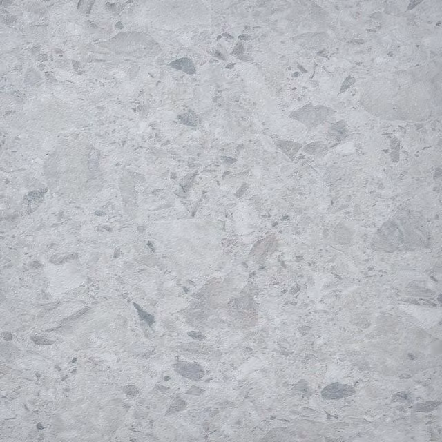 Novecrafto Self-Adhesive Vinyl Floor Tiles in Grey Terrazzo Stone Look