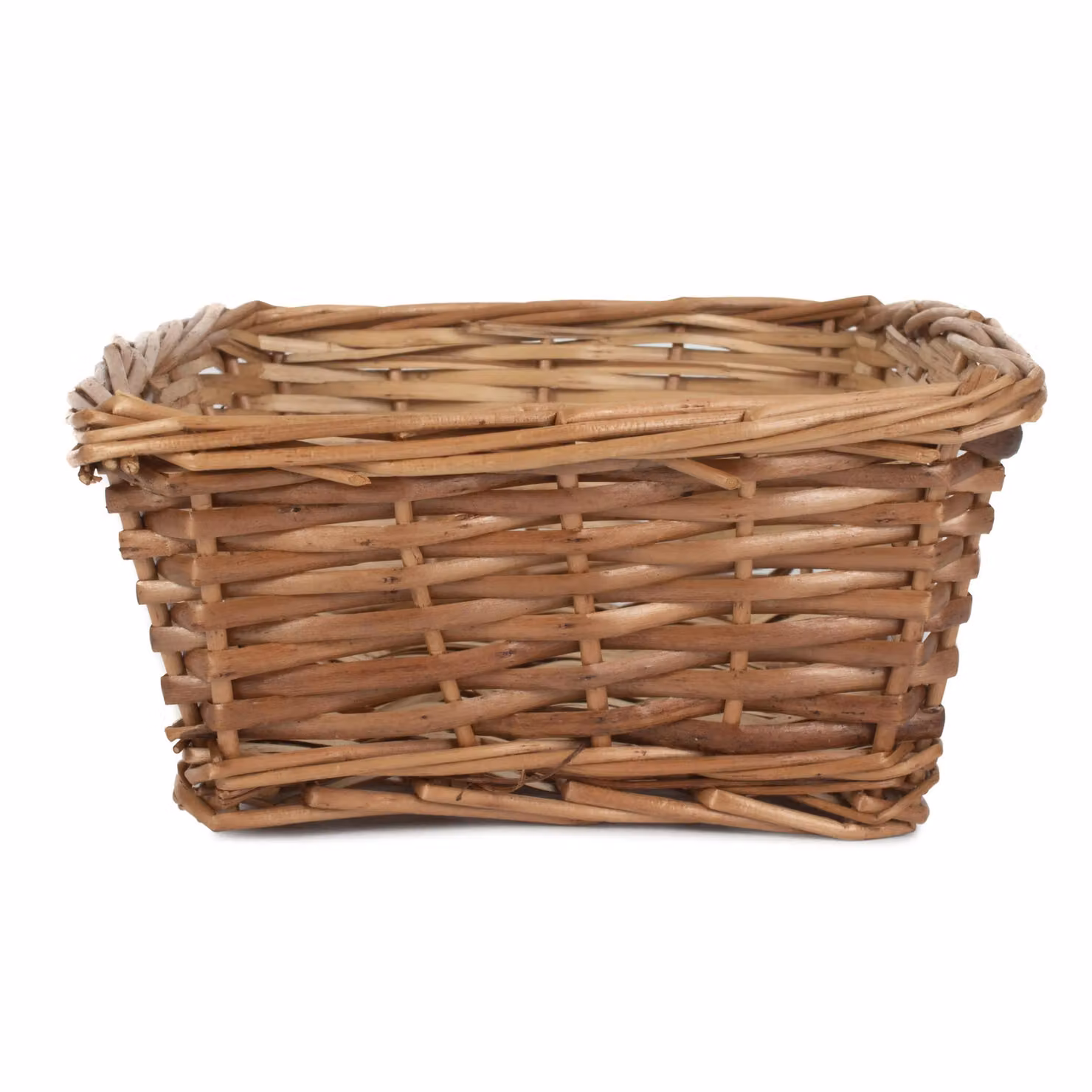Red Hamper Tapered Split Willow Tray in Brown, 10 cm – 2