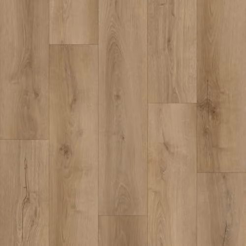 Mega Flooring UK Linden Oak Wood Effect Glue Down LVT Flooring Plank, Brown, Covers 4.59sqm