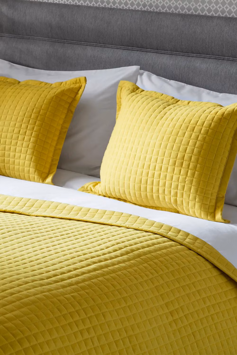 Belledorm Crompton Throw in Yellow, W: 150 cm, L: 200 cm – 2
