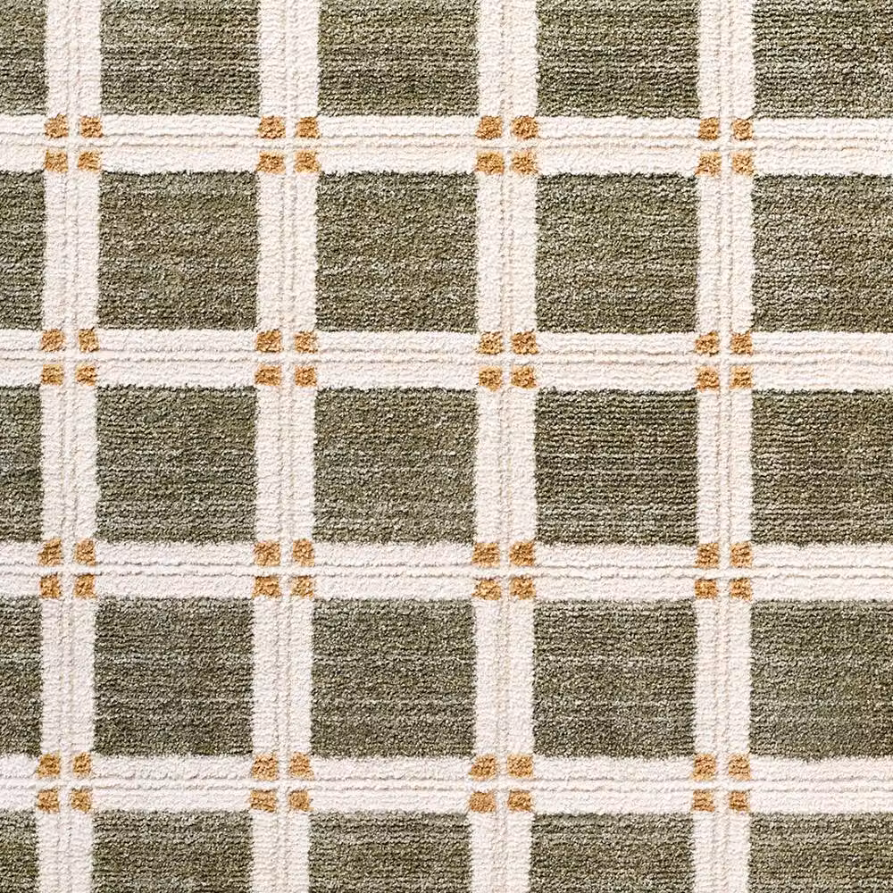 Livabliss La Luna Modern Geometric Living and Dining Rug in Brown, Grey and Green, W: 160 cm, D: 215 cm – 4