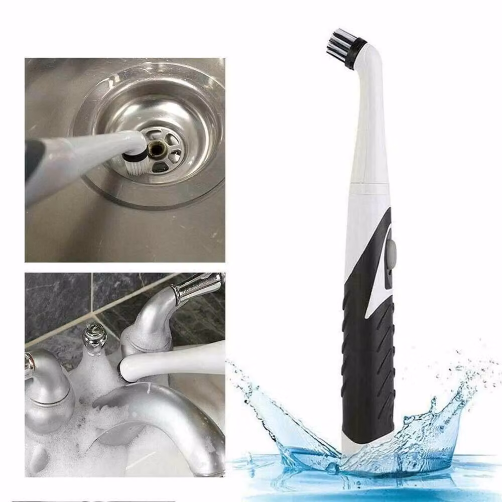 VOGREX White Electric Oscillating Sonic Household Cleaning Brush – 4
