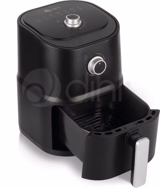 DIHL Compact Hot Air Fryer in Black