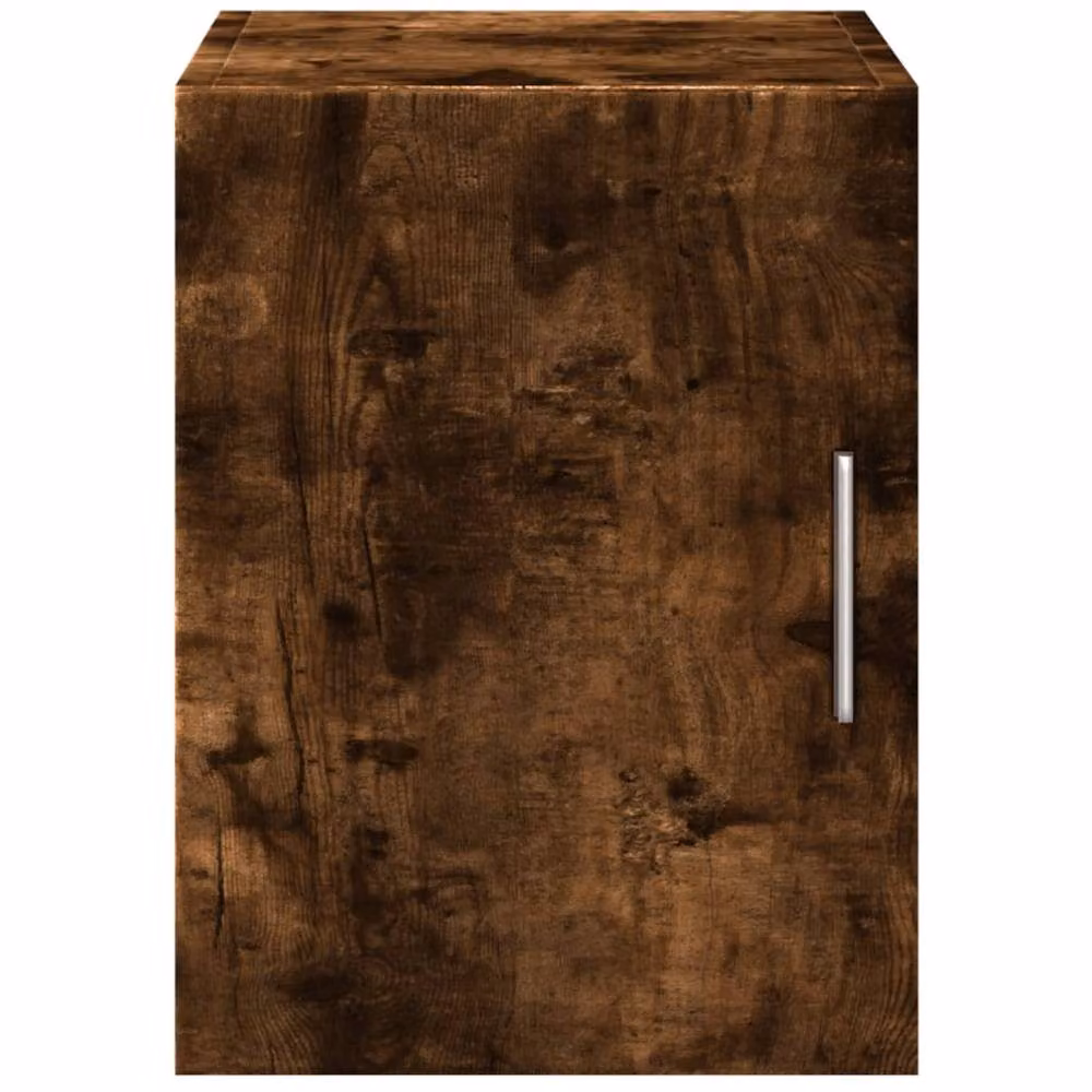 Berkfield Home Wall Mounted Smoked Oak Cabinet in Brown, W/D/H: 30 x 42.5 x 40 cm – 3